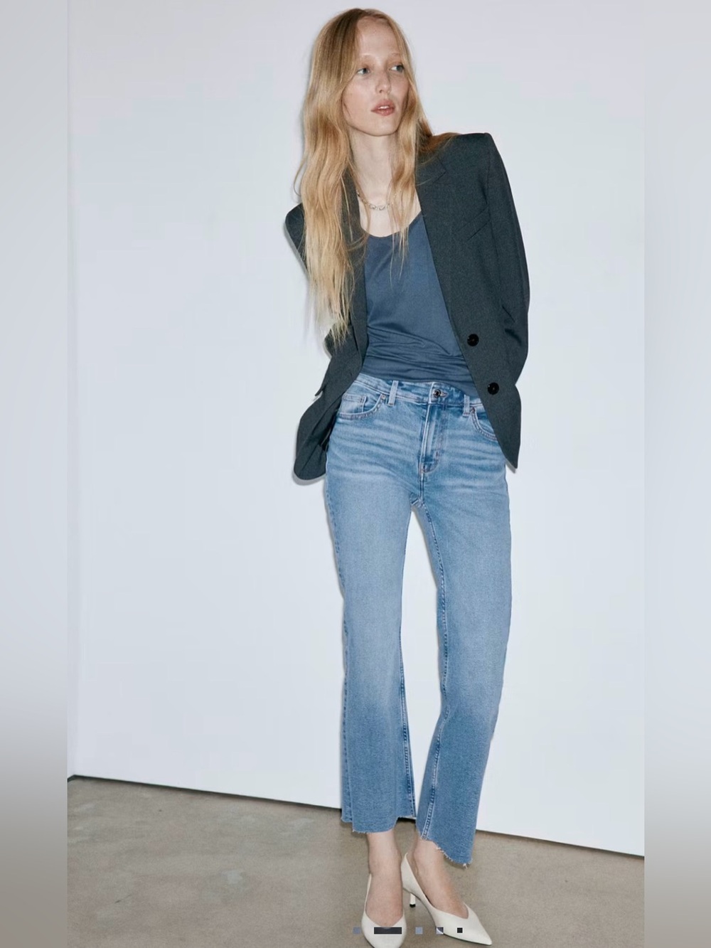 NWT, Mango Flare mid rise jeans, size EUR 38 (US 6)